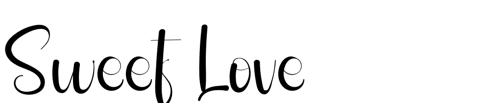 Sweet-Love font family download free