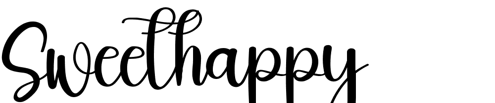 Sweethappy font family download free