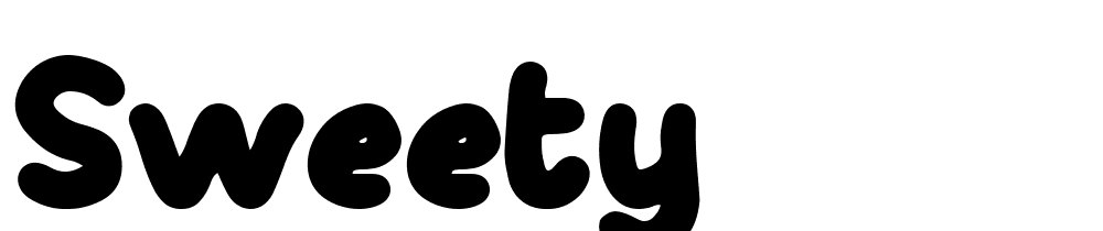 Sweety font family download free