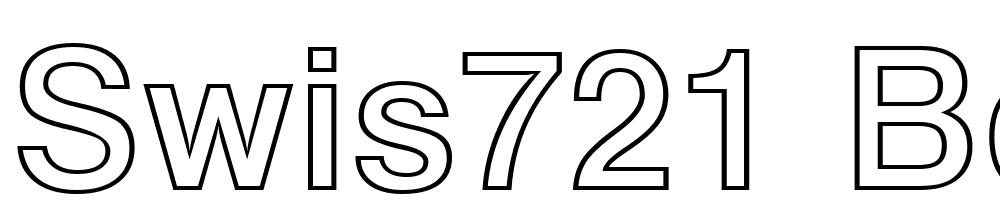 Swis721-BdOul-BT-Bold font family download free