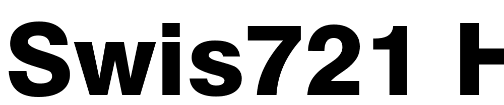 Swis721-Hv-BT-Heavy font family download free