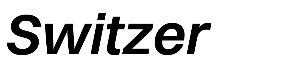 switzer font family download free