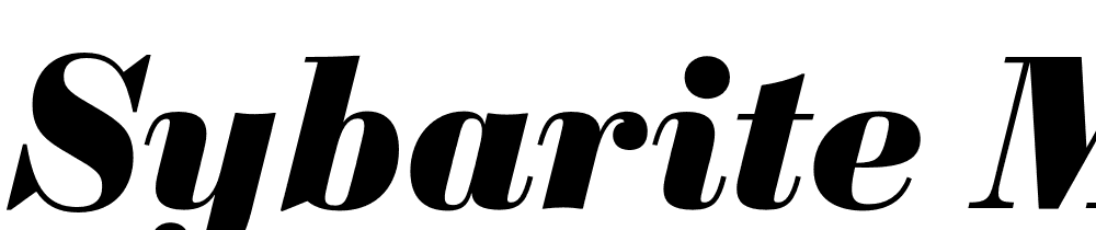 Sybarite-Medium-Italic font family download free
