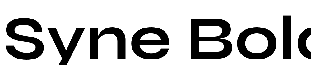 Syne-Bold font family download free