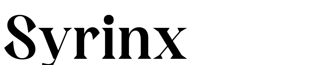 SYRINX font family download free