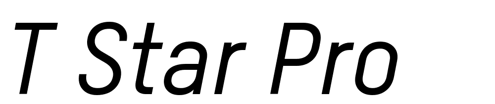 t-star-pro font family download free