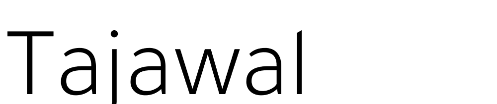 tajawal font family download free