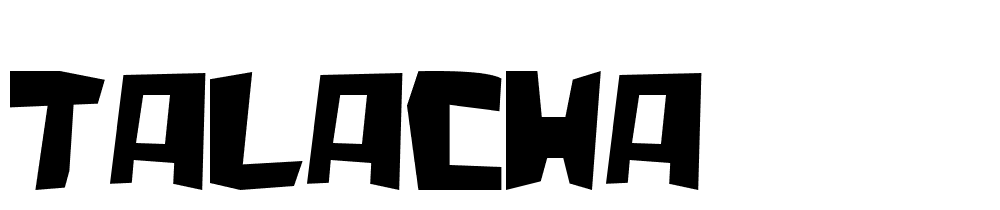 talacha font family download free