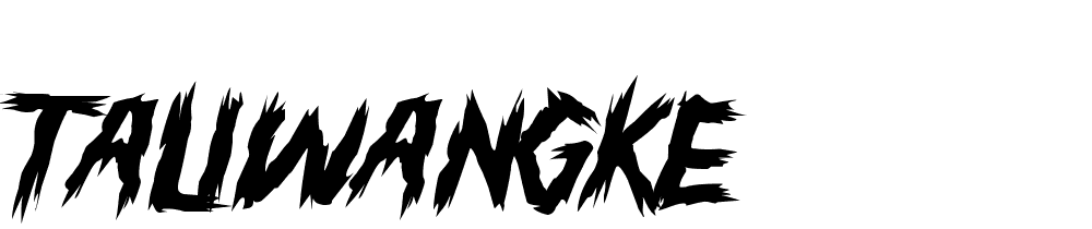 taliwangke font family download free