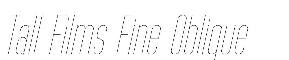 Tall-Films-Fine-Oblique font family download free