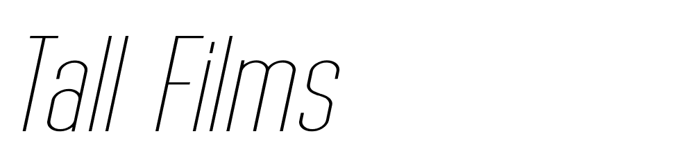 tall-films font family download free