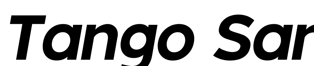 Tango Sans font family download free