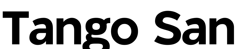 Tango-Sans font family download free