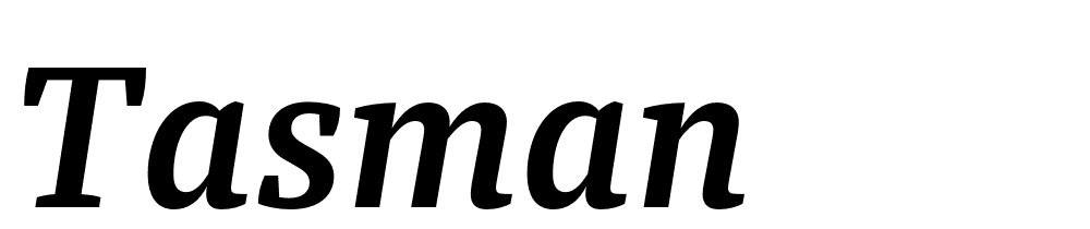 Tasman font family download free