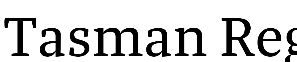 Tasman-Regular font family download free