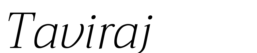 taviraj font family download free