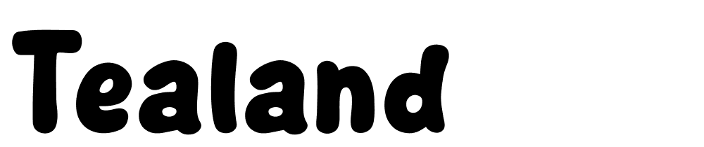 tealand font family download free