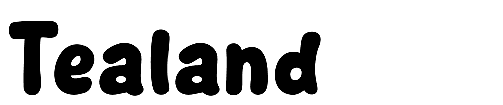 Tealand font family download free