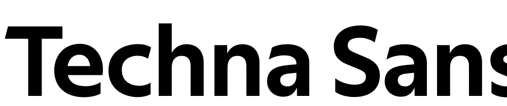 techna_sans font family download free