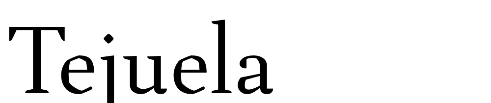 Tejuela font family download free