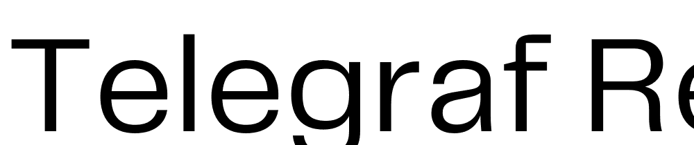 Telegraf-Regular font family download free