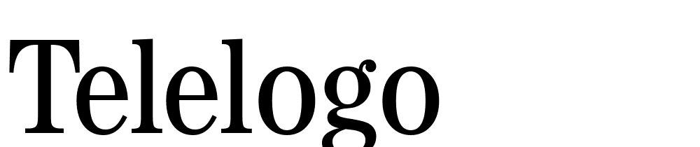 telelogo font family download free