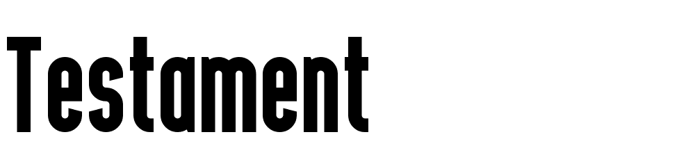 testament font family download free