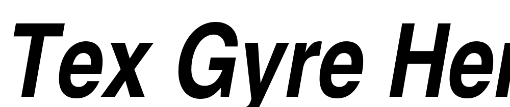 TeX-Gyre-Heros-Cn-Bold-Italic font family download free