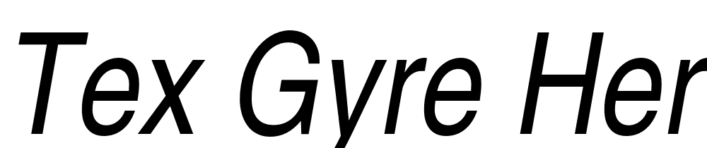 TeX-Gyre-Heros-Cn-Italic font family download free