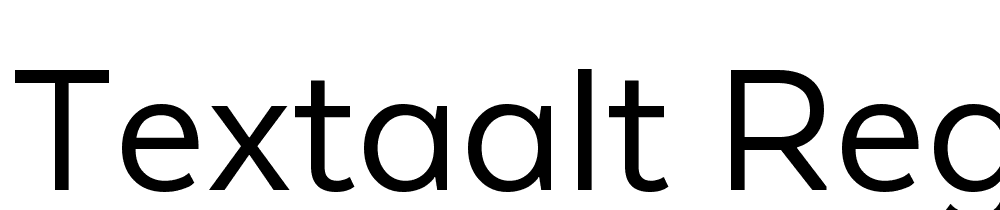 TextaAlt-Regular font family download free