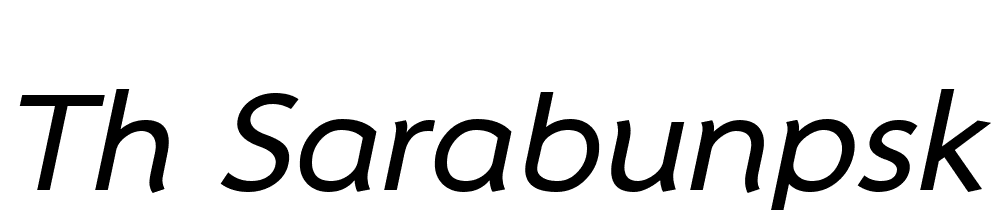 th-sarabunpsk font family download free