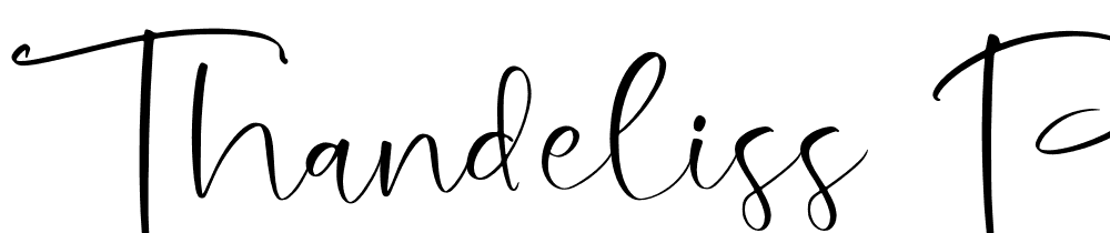 Thandeliss-Paulin font family download free