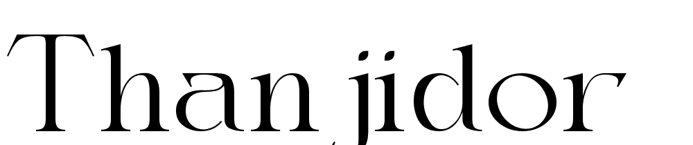 Thanjidor font family download free