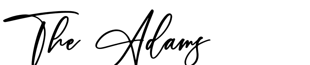 The Adams font family download free