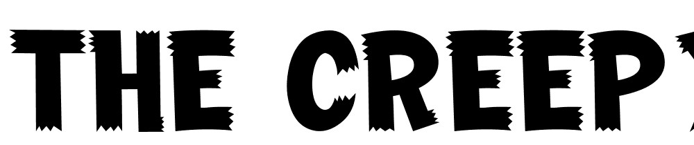 the_creepy_hunter font family download free