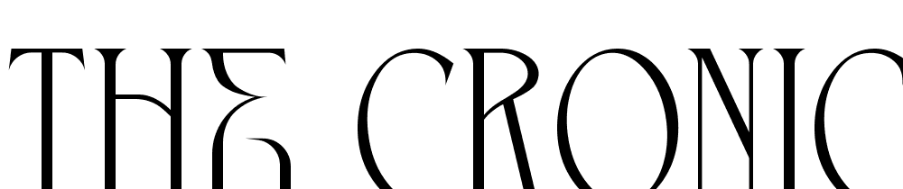 THE-CRONICLE font family download free