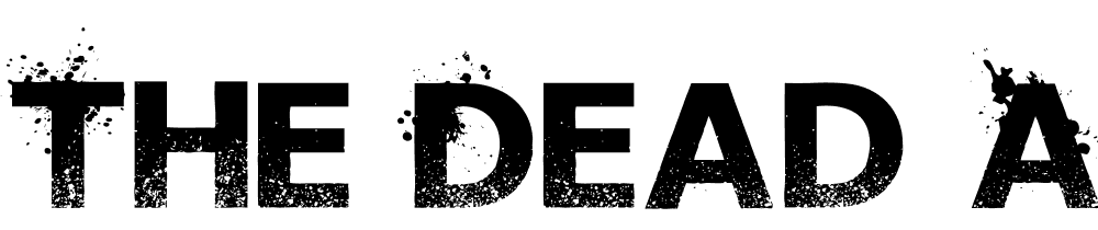 The-Dead-Are-Coming font family download free