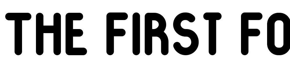 The-First-Font-DEMO font family download free