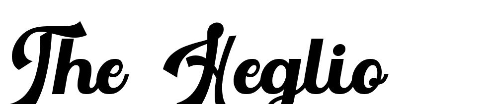 The-Heglio font family download free