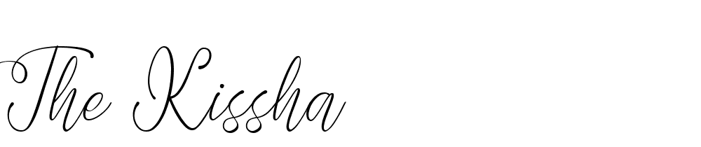 The Kissha font family download free