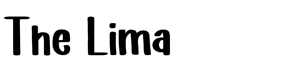 The Lima font family download free