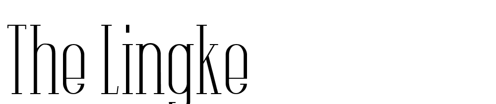 The Lingke font family download free