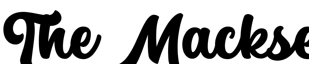 The Macksen font family download free