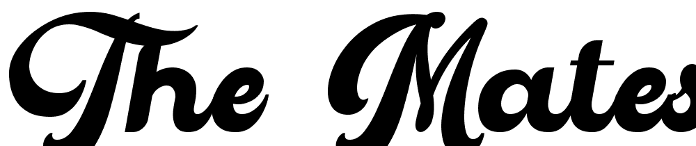 The-Matesih font family download free