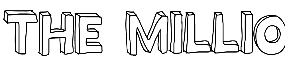 the_million_mile_man font family download free