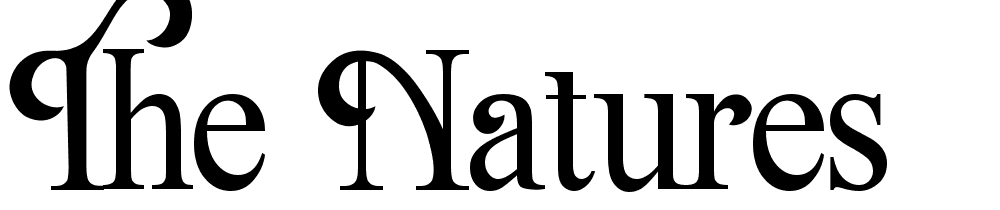 The-Natures font family download free