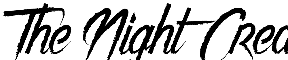 The-Night-Creatures-2 font family download free