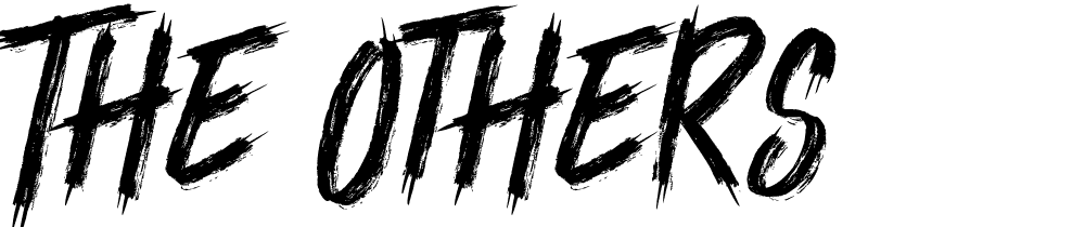 The-Others font family download free