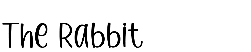 The Rabbit font family download free