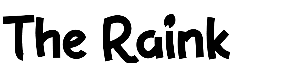 THE-RainK font family download free